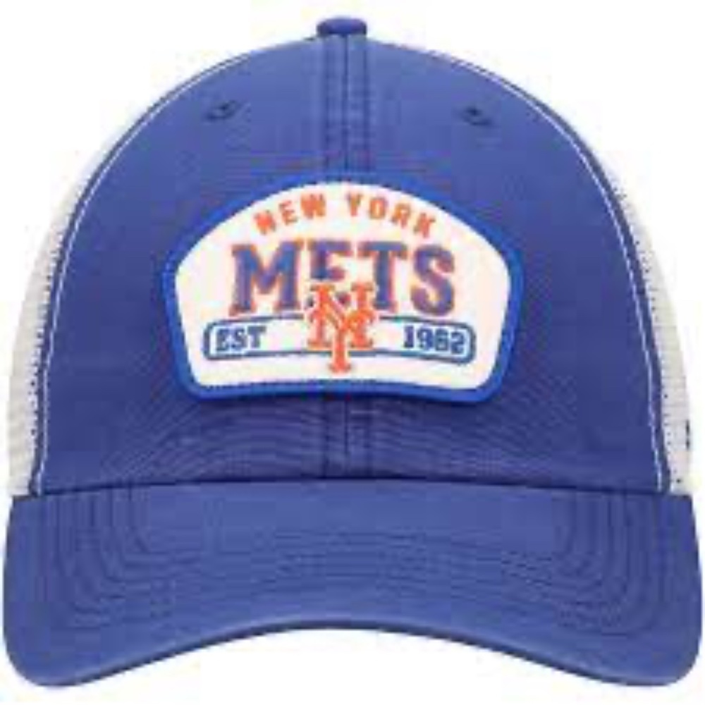 47 Brand - NY METS New York Mets '47 Penwald Clean Up Snapback Hat - Royal NEW